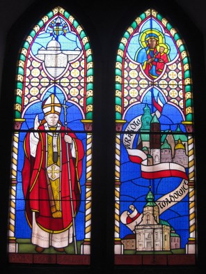 교황 성 요한 바오로 2세_photo by Diego Sideburns_in the Church of Our Lady of Mount Carmel and St Patrick in Oldham_England.jpg